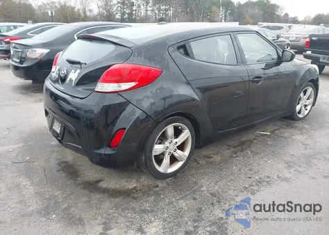 2014 Hyundai Veloster Base W/Gray from USA, damaged, VIN KMHTC6AD1EU183350